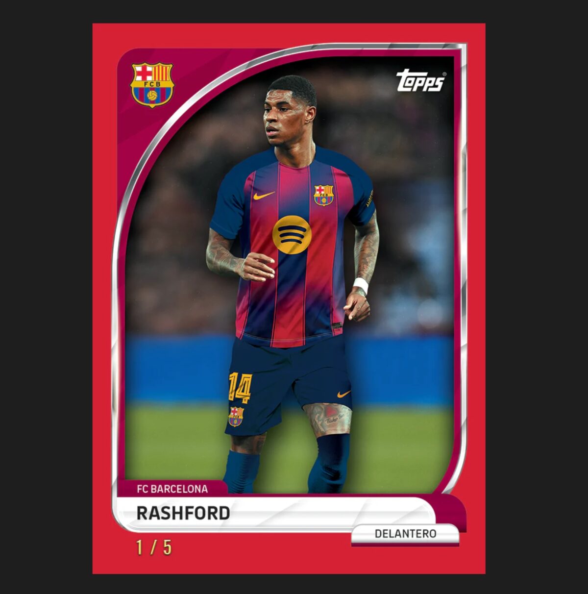 「GOH’S」2025-26 TOPPS FC Barcelona Collector Tin 巴薩鐵盒隊盒