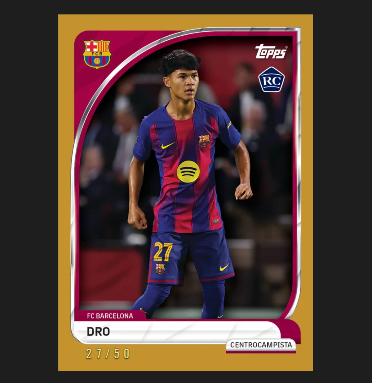 「GOH’S」2025-26 TOPPS FC Barcelona Collector Tin 巴薩鐵盒隊盒