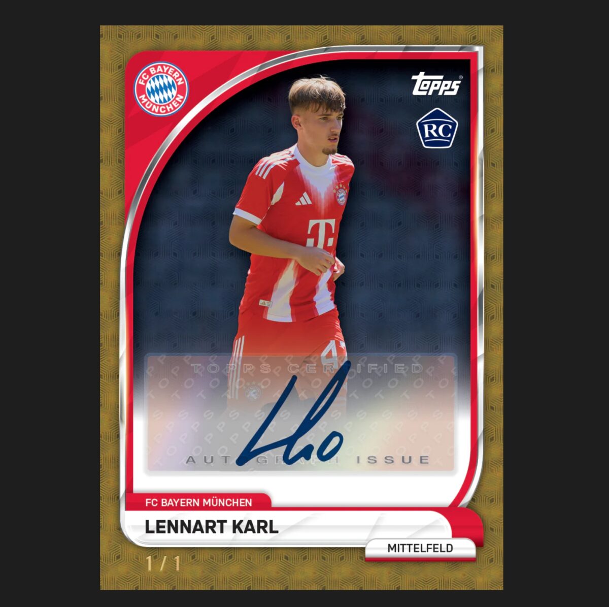 「GOH’S」2025-26 TOPPS Bayern München Collector Tin 拜仁鐵盒隊盒
