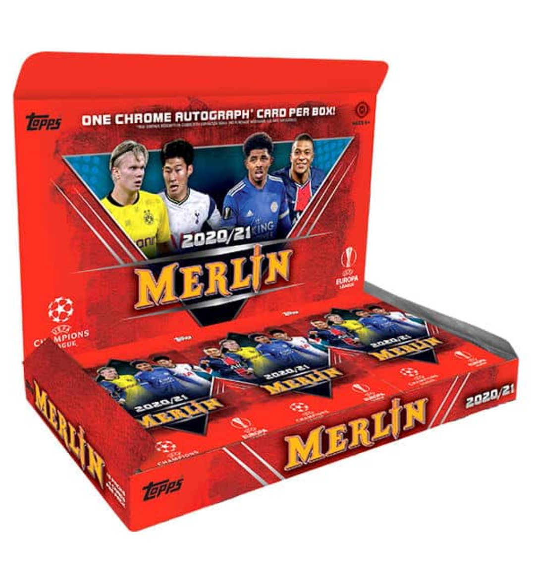「GOH’S」#團拆 2020-21 TOPPS Merlin UEFA Hobby 1盒 #MERHBT5