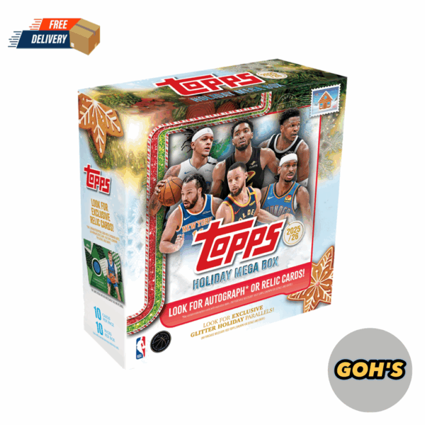 「GOH’S」2025-26 TOPPS Holiday Basketball MegaBox