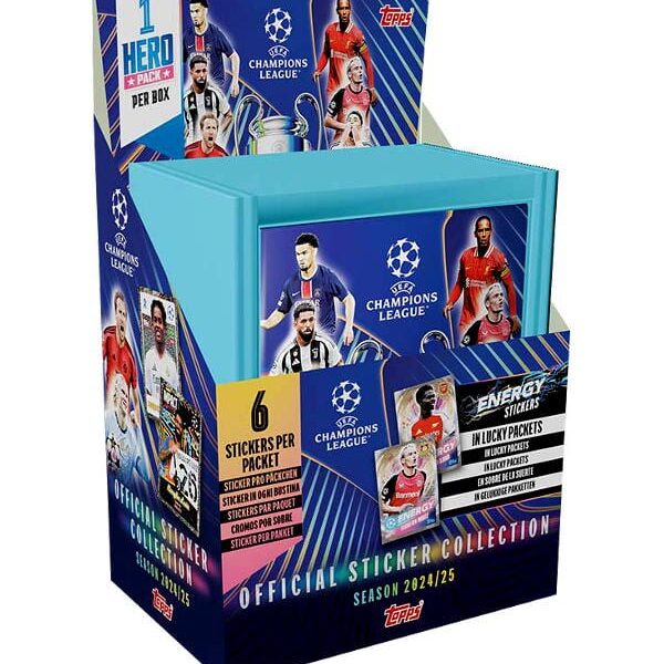「GOH’S」2024-25 TOPPS UEFA Champions League Stickers - 歐冠貼紙單包