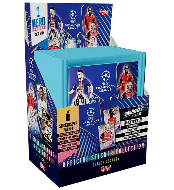 「GOH’S」2024-25 TOPPS UEFA Champions League Stickers - 歐冠貼紙單包
