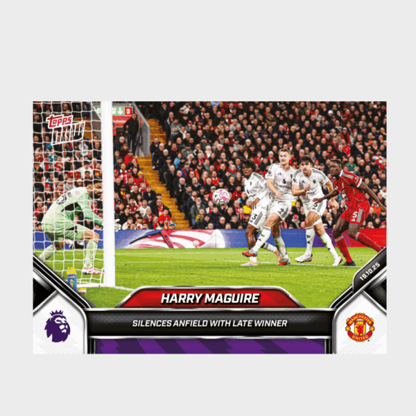 「GOH’S」Harry Maguire - 2025-26 Premier League Topps NOW® - Card 39 - PR: 902