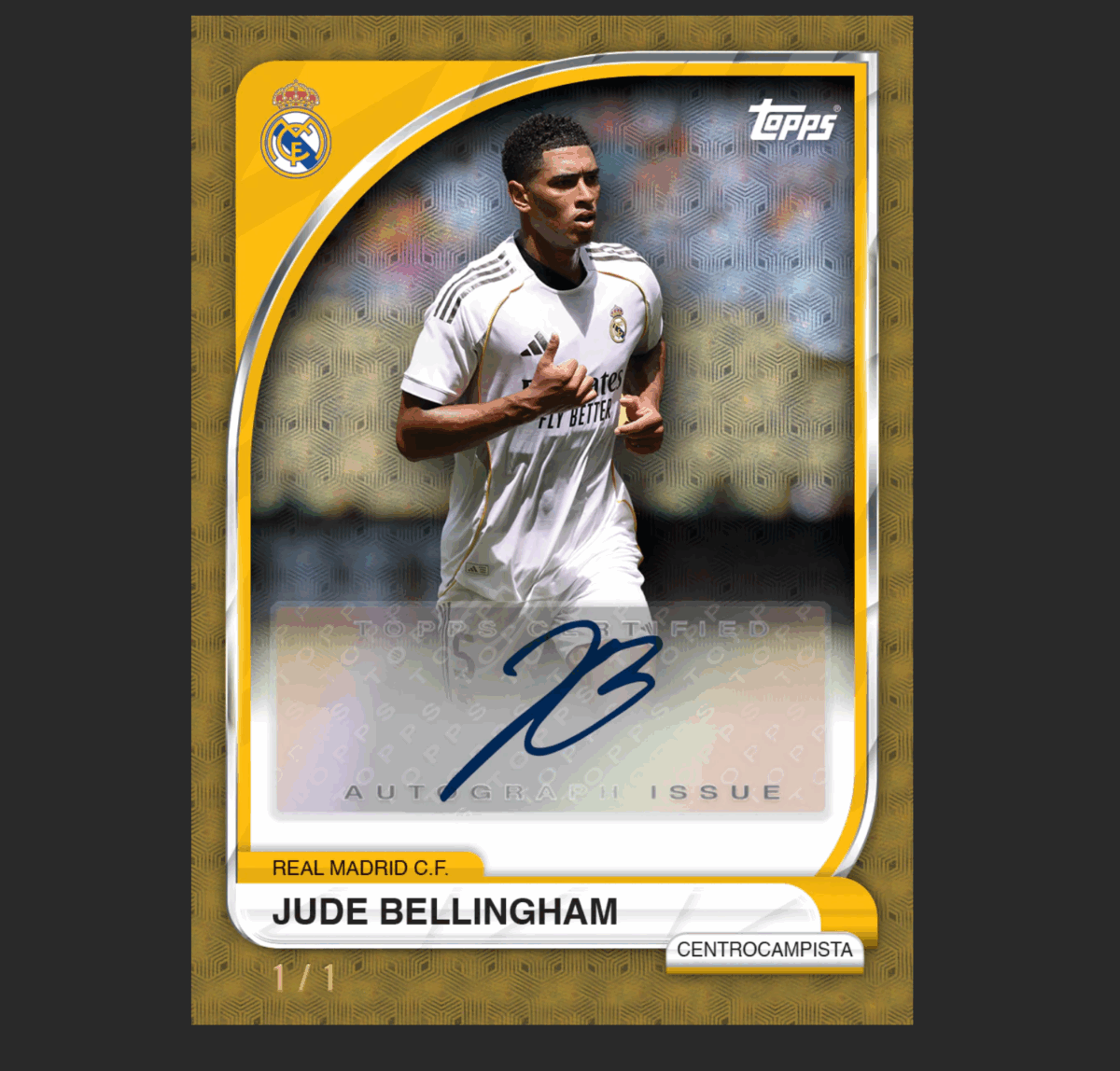 「GOH’S」2025-26 TOPPS Real Madrid Collector Tin 皇馬鐵盒隊盒