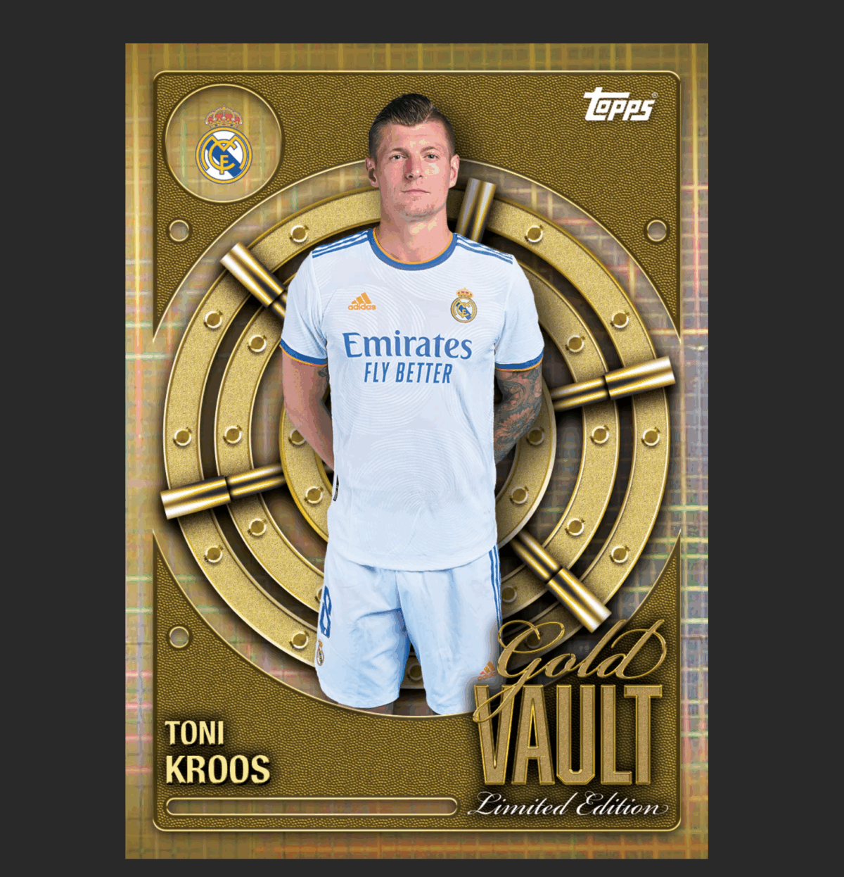 「GOH’S」2025-26 TOPPS Real Madrid Collector Tin 皇馬鐵盒隊盒