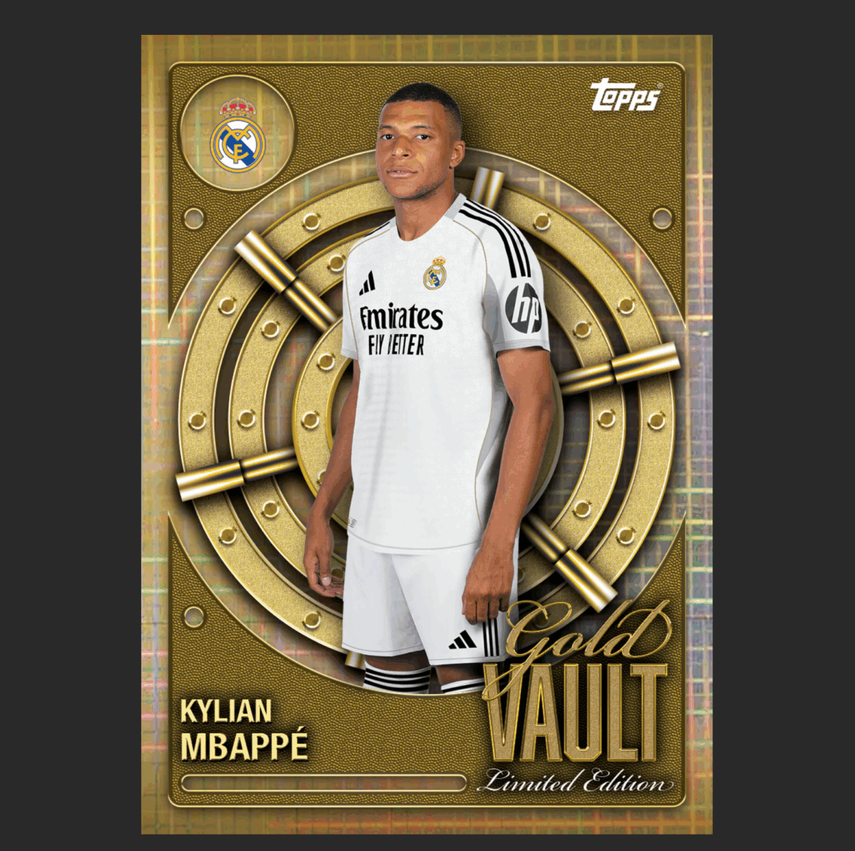 「GOH’S」2025-26 TOPPS Real Madrid Collector Tin 皇馬鐵盒隊盒