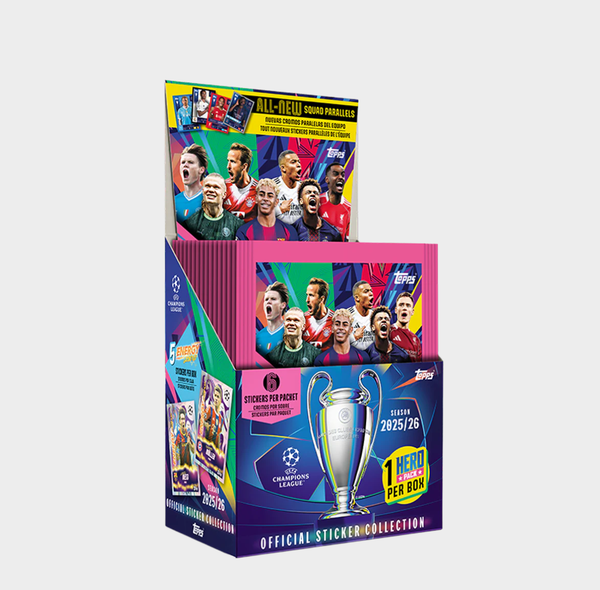 「GOH’S」2025-26 TOPPS UEFA Champions League Stickers - 歐冠貼紙SOLO