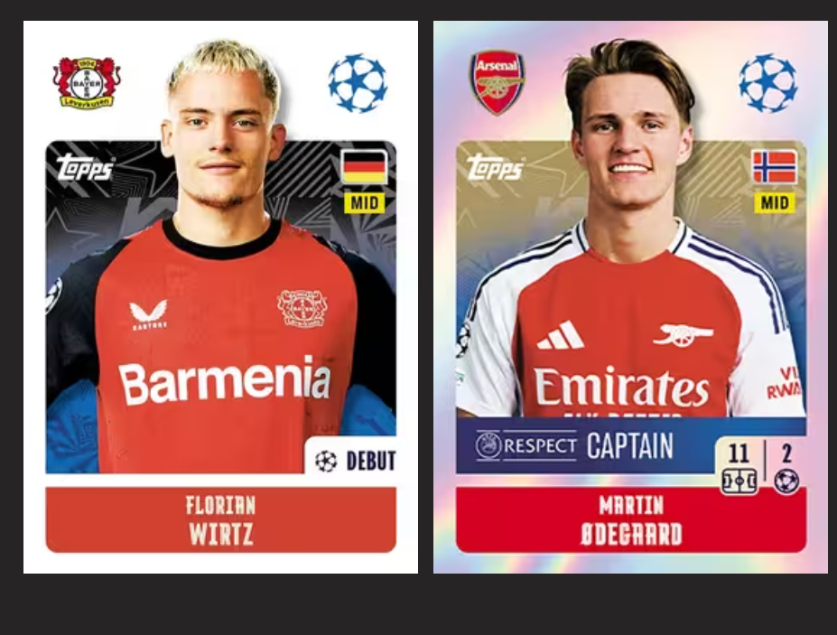 「GOH’S」2024-25 TOPPS UEFA Champions League Stickers - 歐冠貼紙單包