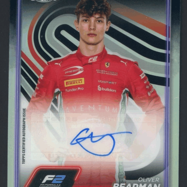 螢幕擷取畫面 2025-12-24 183934 「GOH’S」2024 Topps Chrome F1 Formula 1 Racing Refractor Oliver Bearman AUTO - 代購
