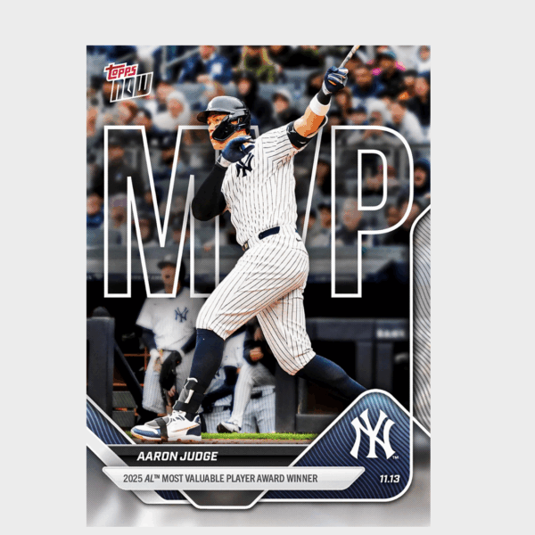 「GOH’S」Aaron Judge - 2025 MLB Topps NOW® - Card OS-8 - PR: 25,144
