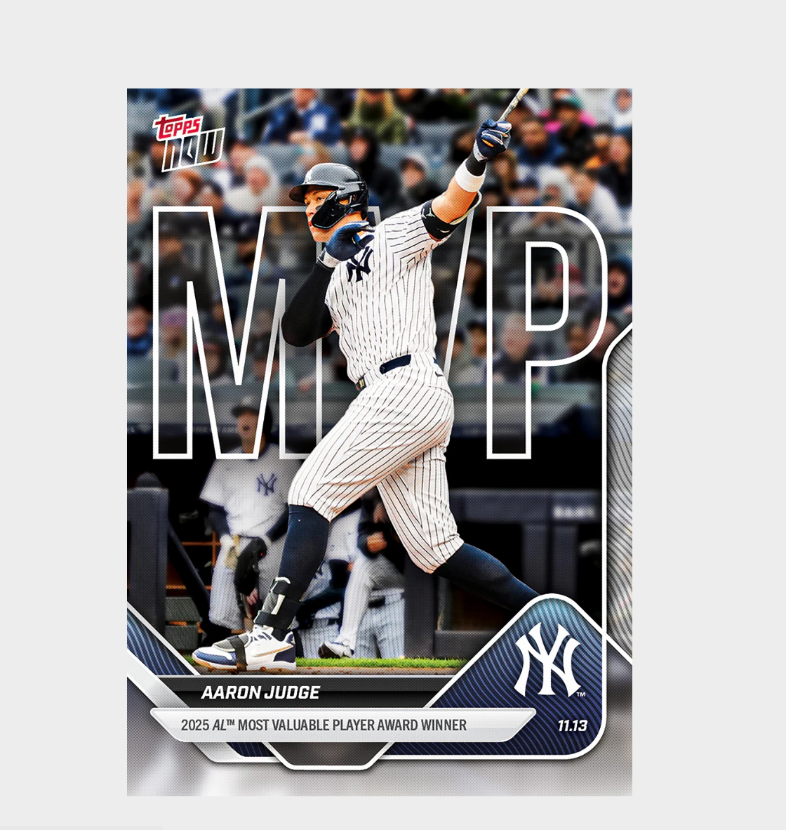 「GOH’S」Aaron Judge - 2025 MLB Topps NOW® - Card OS-8 - PR: 25,144
