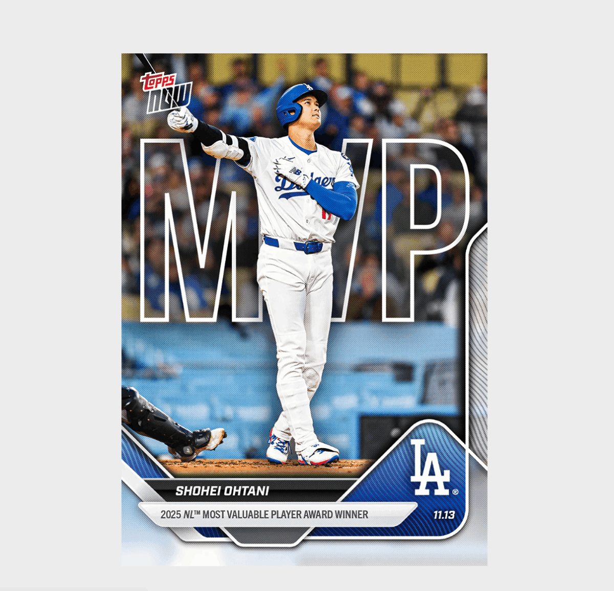 「GOH’S」Shohei Ohtani - 2025 MLB Topps NOW® - Card OS-7 - PR: 80,644