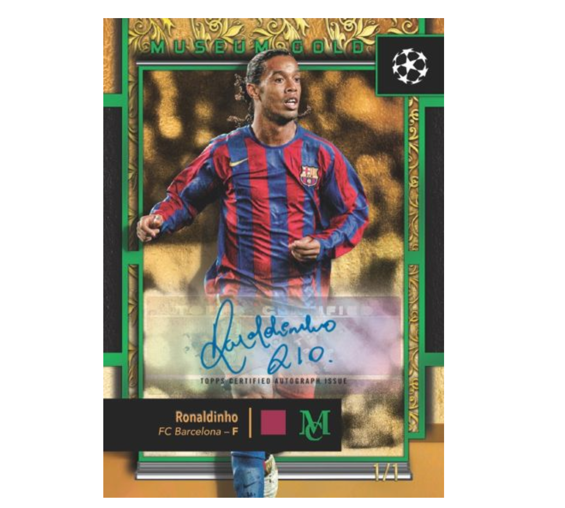「GOH’S」2024-25 TOPPS Museum UCC 博物館 Hobby 半箱(4盒)  選隊 #GOHST1