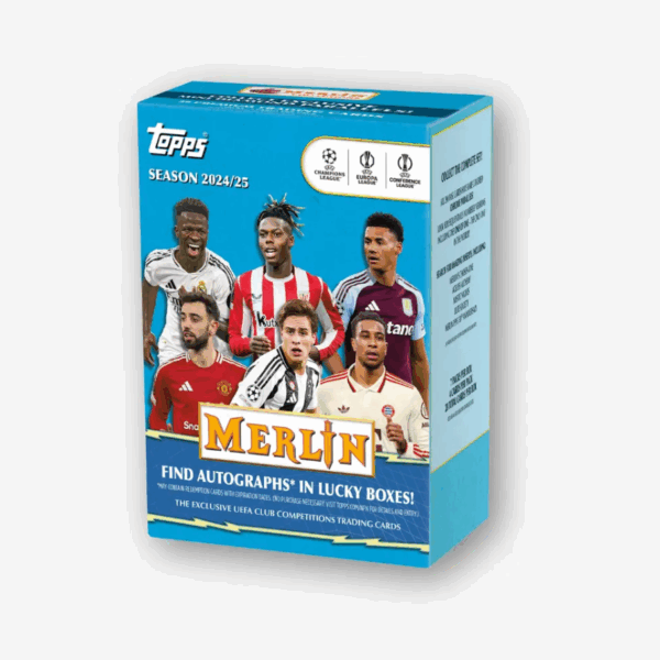 「GOH’S」2024-25 TOPPS MERLIN Chrome UEFA Value Box 梅林歐冠手雷