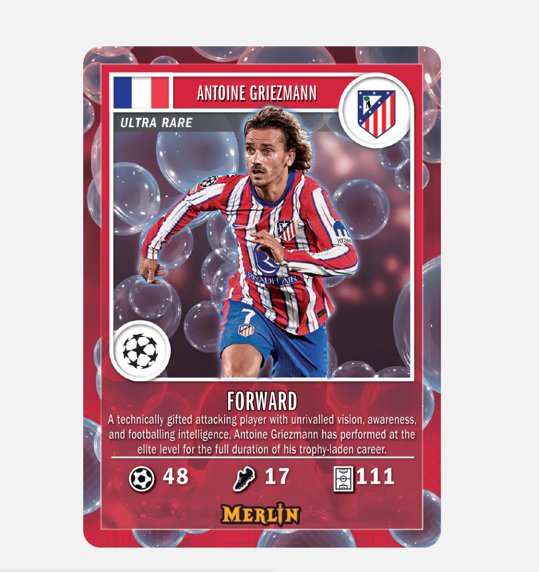 「GOH’S」2024-25 TOPPS MERLIN Chrome UEFA Value Box 梅林歐冠手雷