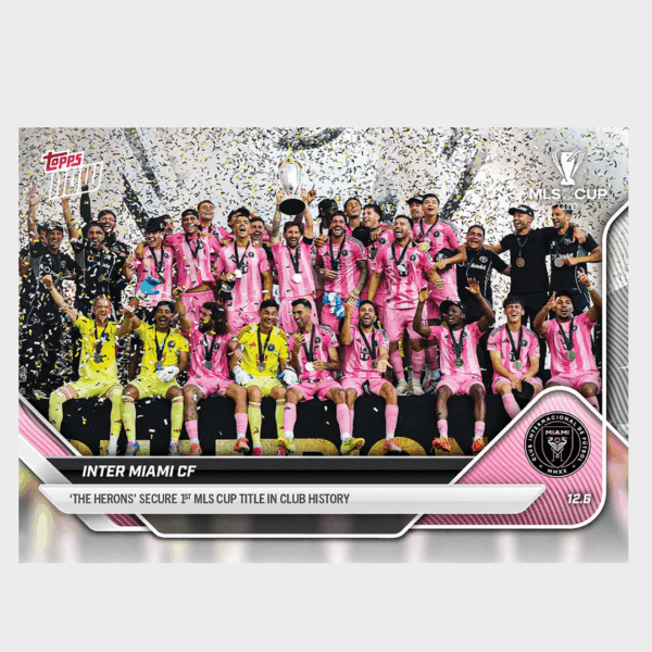 「GOH’S」Inter Miami CF - 2025 MLS Topps NOW® - Card 143 - PR: 2256