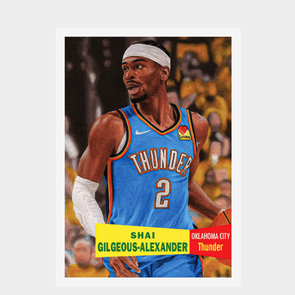 「GOH’S」Shai Gilgeous-Alexander - 2025-26 NBA Living Set® - Card 7 - PR: 9627