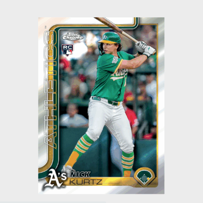 「GOH’S」2025 TOPPS Chrome Baseball MLB Update Value Box 手雷