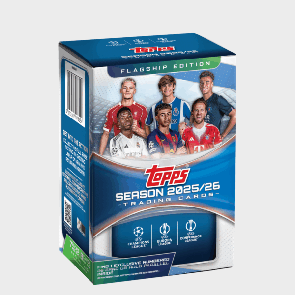 「GOH’S」2025-26 TOPPS Flag Ship Edition UCC Value Box 歐戰鐵塊手雷