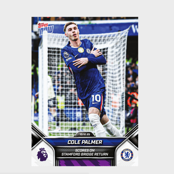 「GOH’S」Cole Palmer - 2025-26 Premier League Topps NOW® - Card 80 - PR: 653