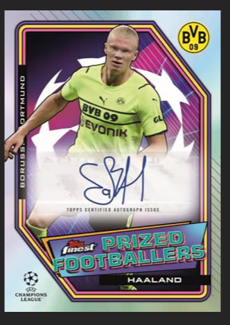 「GOH’S」團拆 2021-22 TOPPS Finest UEFA Hobby 1盒(2小盒入) #GOHST8