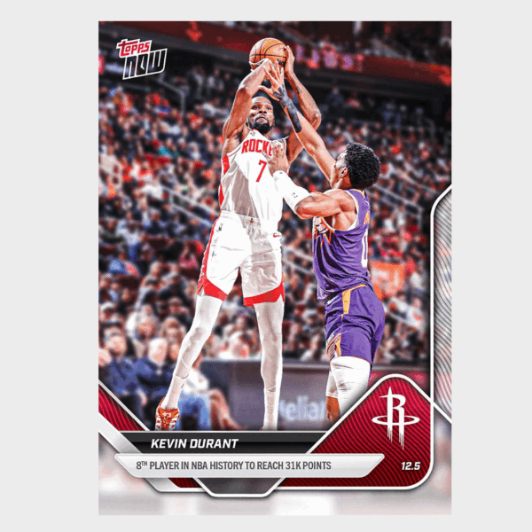 「GOH’S」Kevin Durant - 2025-26 NBA Topps NOW® - Card 75 - PR: 986