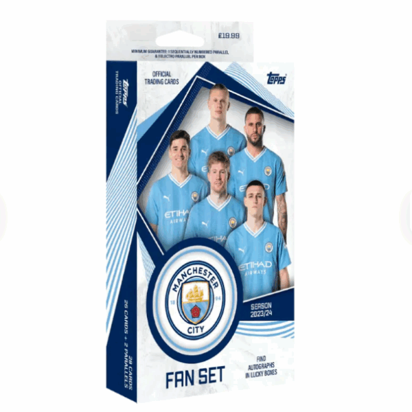 「GOH’S」2023-24 TOPPS® Manchester City Fan Set 曼城隊盒