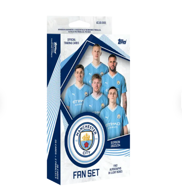 「GOH’S」2023-24 TOPPS® Manchester City Fan Set 曼城隊盒