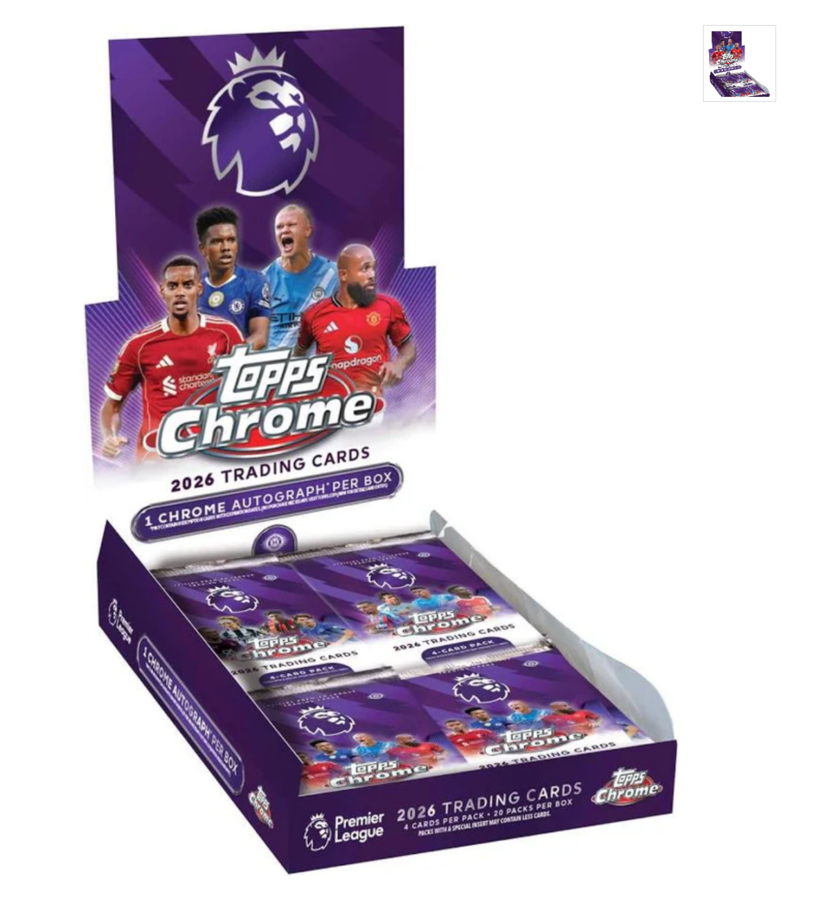 「GOH’S」2025/26 TOPPS Chrome EPL Hobby 2盒 選隊 #GOHST11