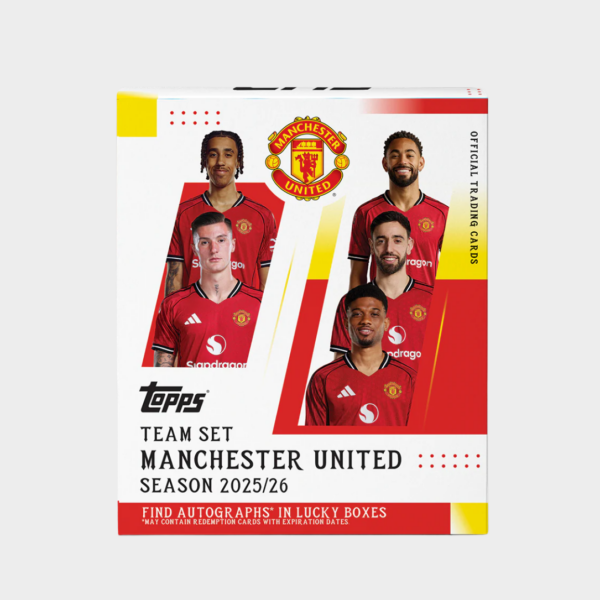 「GOH’S」2025-26 TOPPS® Manchester United Team Set 曼聯隊盒