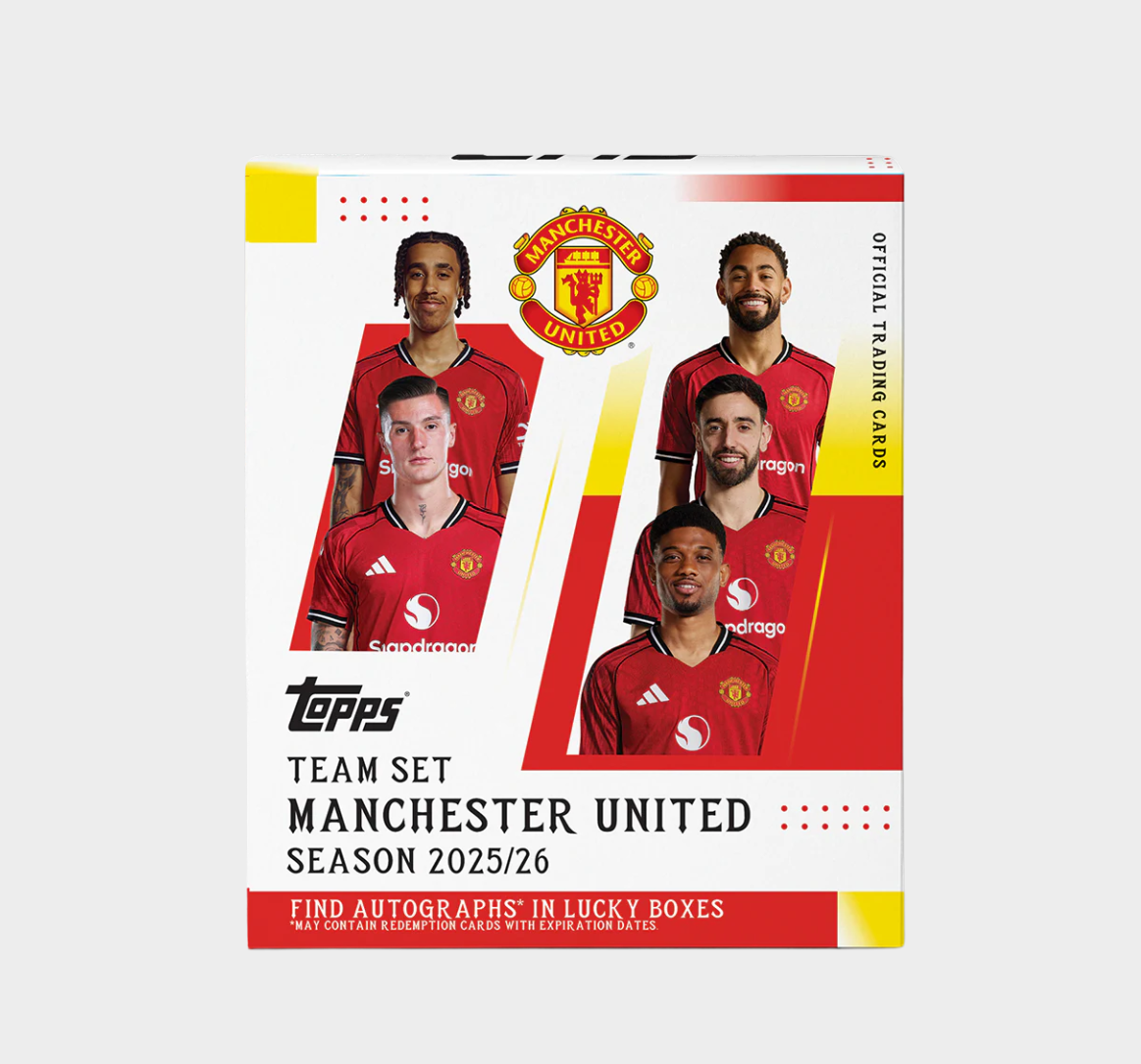 「GOH’S」2025-26 TOPPS® Manchester United Team Set 曼聯隊盒
