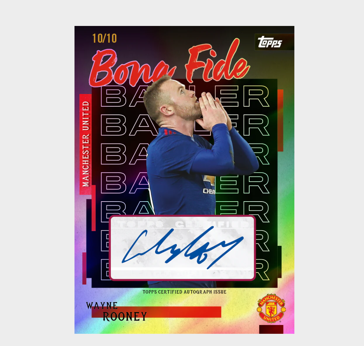 「GOH’S」2025-26 TOPPS® Manchester United Team Set 曼聯隊盒