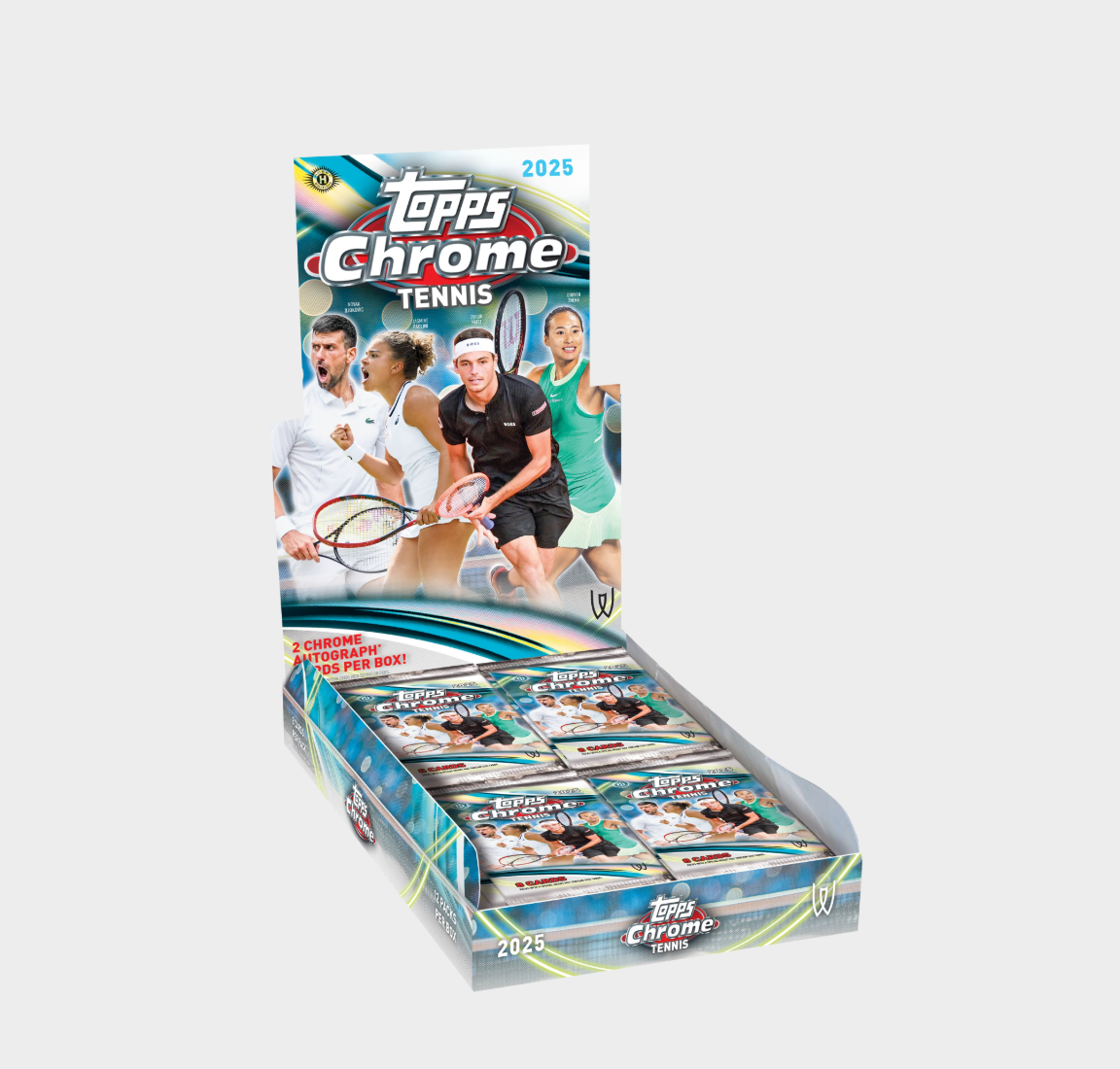 「GOH’S」2025 TOPPS Chrome Tennis Hobby 1盒 #GOHSR6
