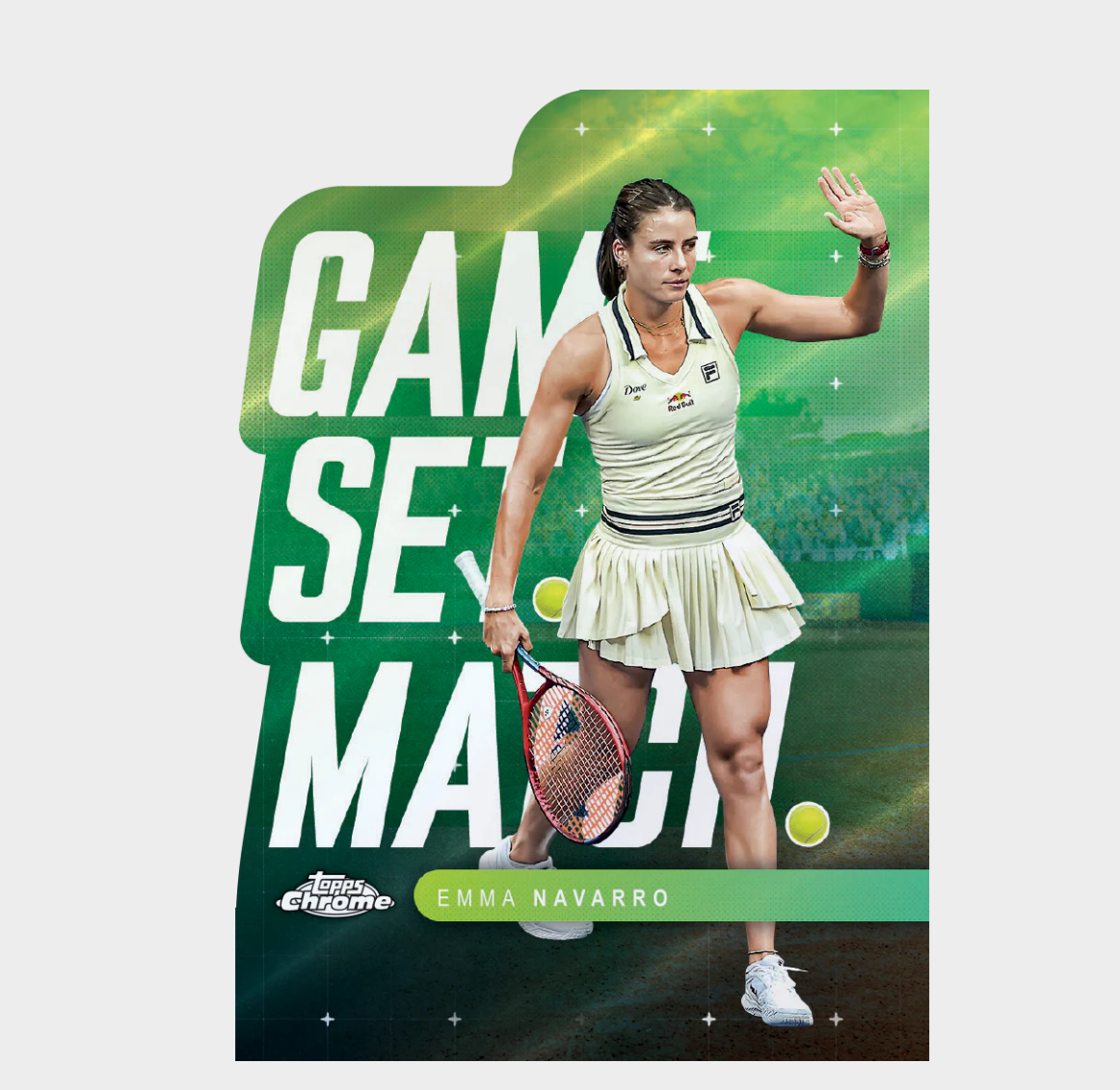 「GOH’S」2025 TOPPS Chrome Tennis Hobby 1盒 #GOHSR6