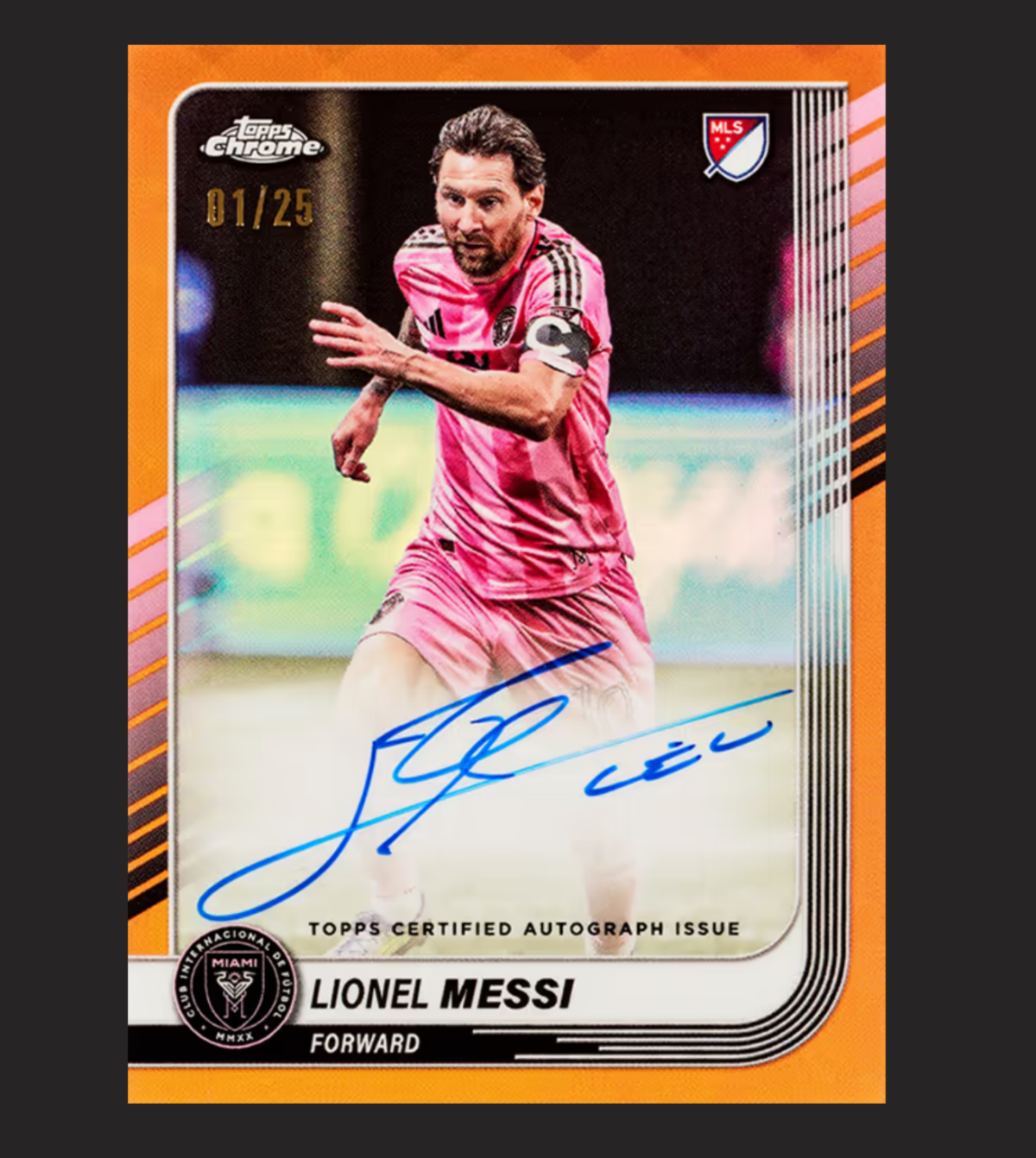「GOH’S」2025 TOPPS Chrome MLS Hobby 2盒 #GOHSR7