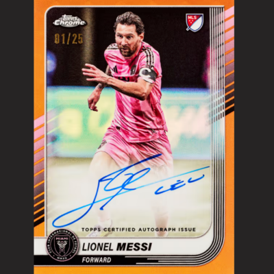 「GOH’S」2025 TOPPS Chrome MLS Hobby 2盒 #GOHSR7