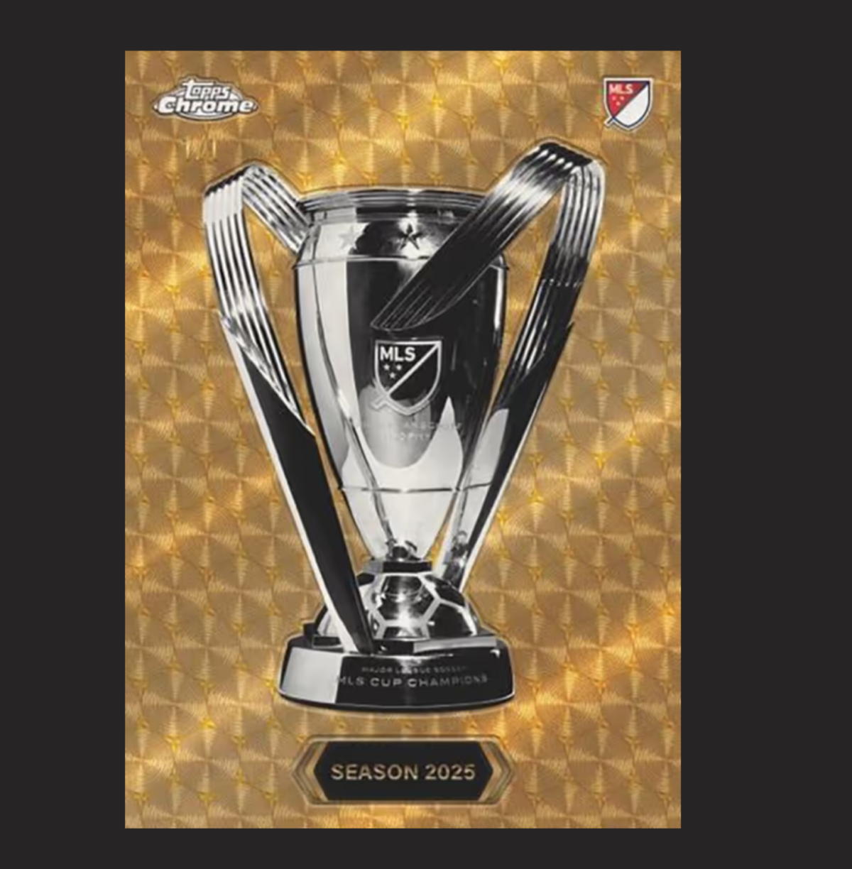 「GOH’S」2025 TOPPS Chrome MLS Hobby 2盒 #GOHSR7