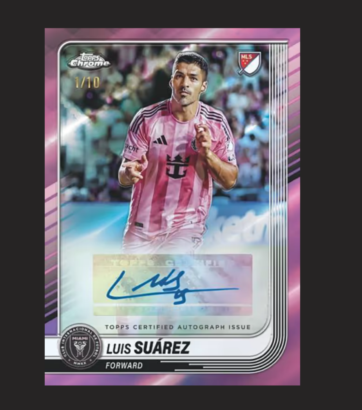 「GOH’S」2025 TOPPS Chrome MLS Hobby 2盒 #GOHSR7