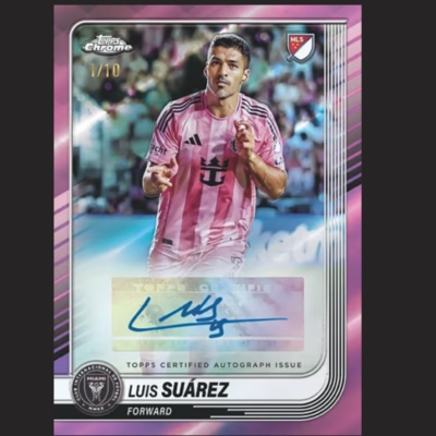 「GOH’S」2025 TOPPS Chrome MLS Hobby 2盒 #GOHSR7
