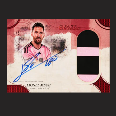 「GOH’S」2025 TOPPS Chrome MLS Hobby 2盒 #GOHSR7