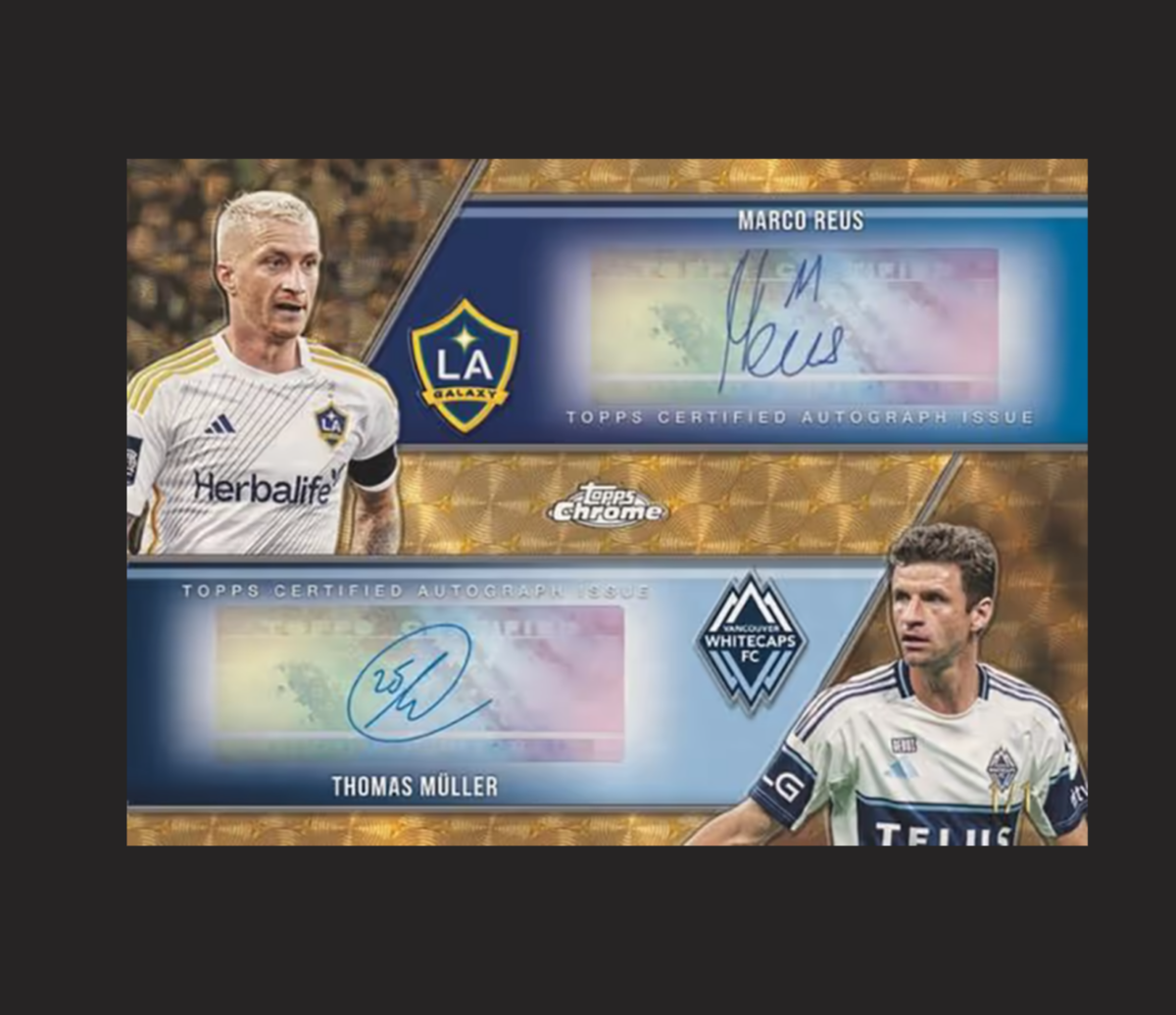 「GOH’S」2025 TOPPS Chrome MLS Hobby 2盒 #GOHSR7