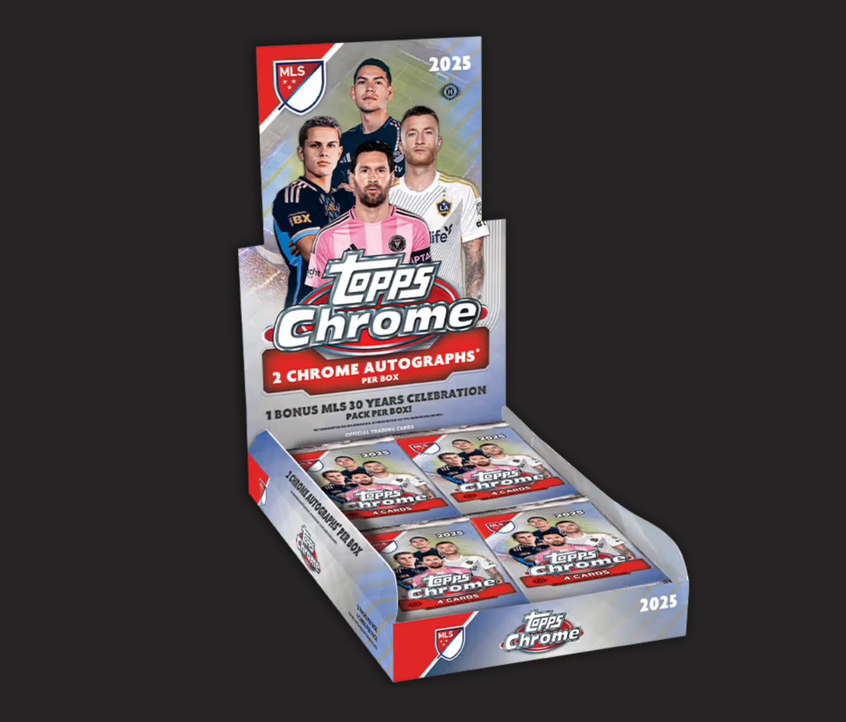 「GOH’S」2025 TOPPS Chrome MLS Hobby 2盒 #GOHSR7