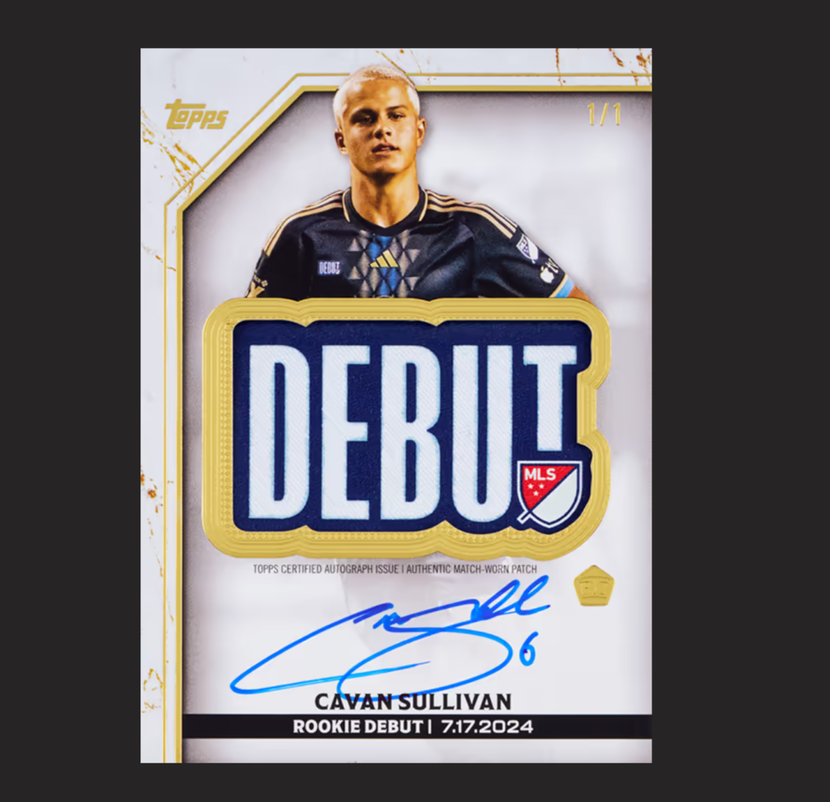 「GOH’S」2025 TOPPS Chrome MLS Hobby 2盒 #GOHSR7