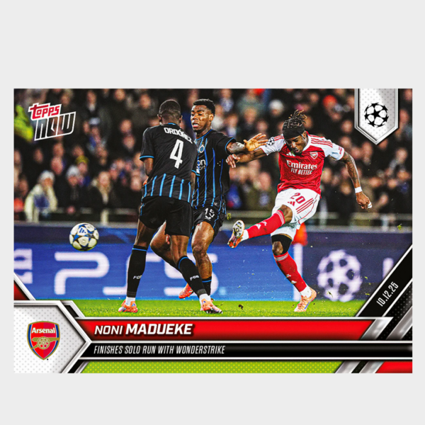 「GOH’S」Noni Madueke - 2025-26 UCL Topps NOW® - Card 69 - PR: 485