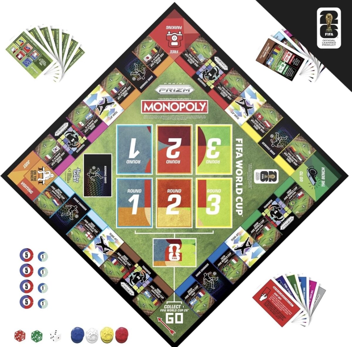 「GOH’S」2026 PANINI Prizm World Cup Monopoly Game Board - 世界杯大富翁桌遊