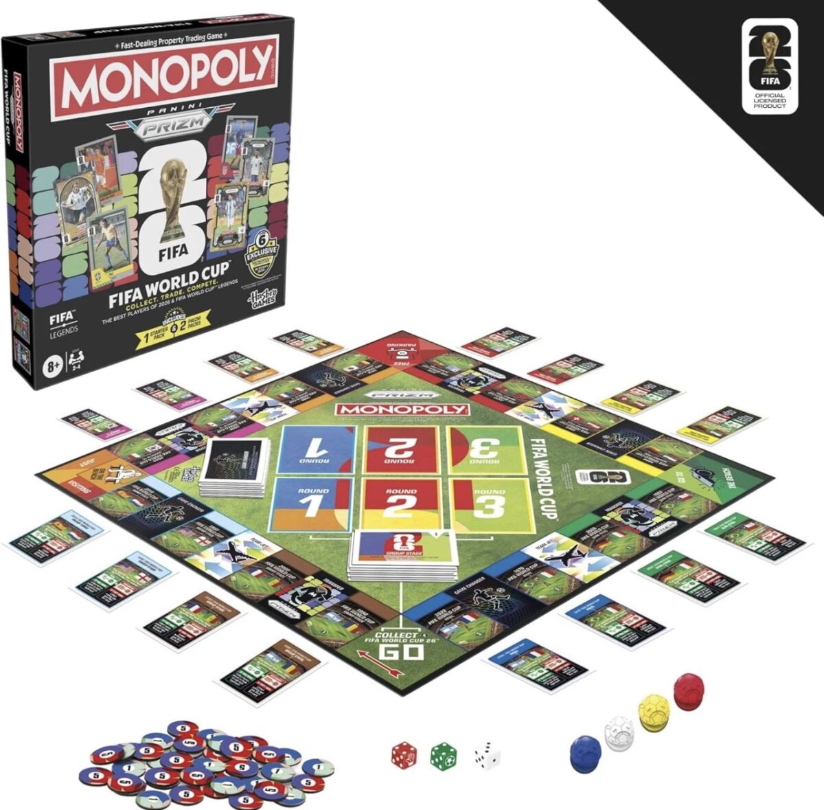 「GOH’S」2026 PANINI Prizm World Cup Monopoly Game Board - 世界杯大富翁桌遊