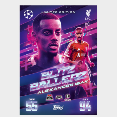 「GOH’S」2025-26 TOPPS Match Attax Extra UCC Mega Tin - Blitzballers紫色