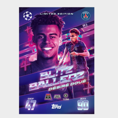 「GOH’S」2025-26 TOPPS Match Attax Extra UCC Mega Tin - Blitzballers紫色