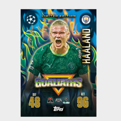 「GOH’S」2025-26 TOPPS Match Attax Extra UCC Mega Tin - Goliaths藍色